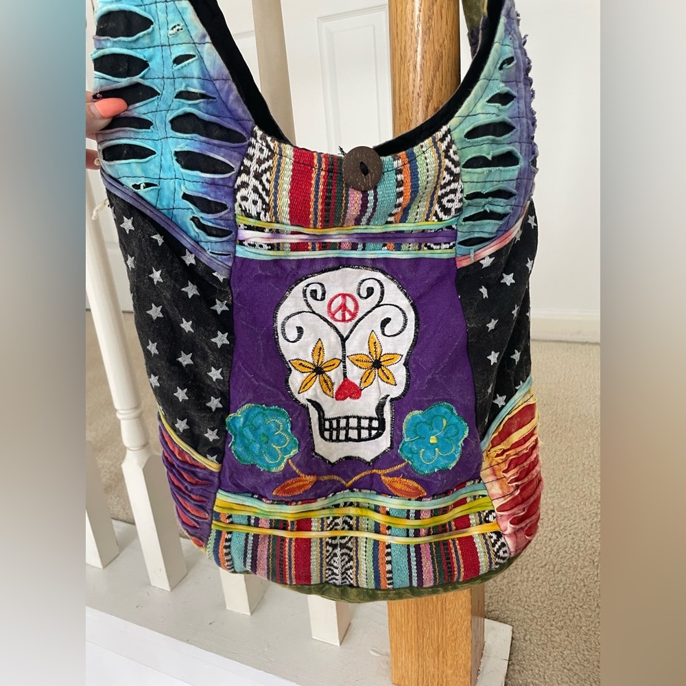 Patchwork Hippie Purse Bag